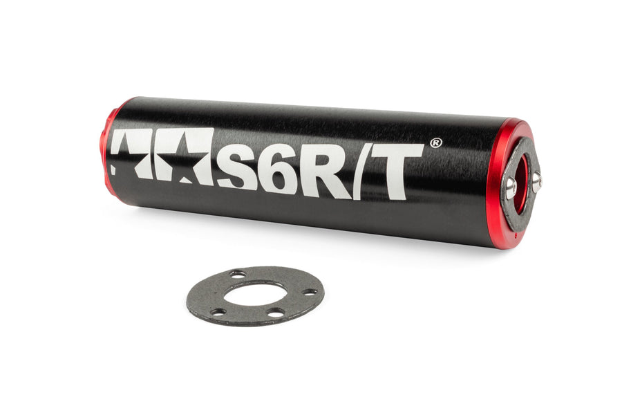 Aprilia RX Enduro 50 2T D50B0 [2007–] - Auspuff R/T Schwarz Rot
