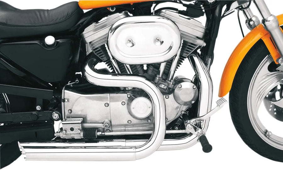 harley-davidson street [BASSANI XHAUST] - Pro-Street Systems verchroomde hittebescherming