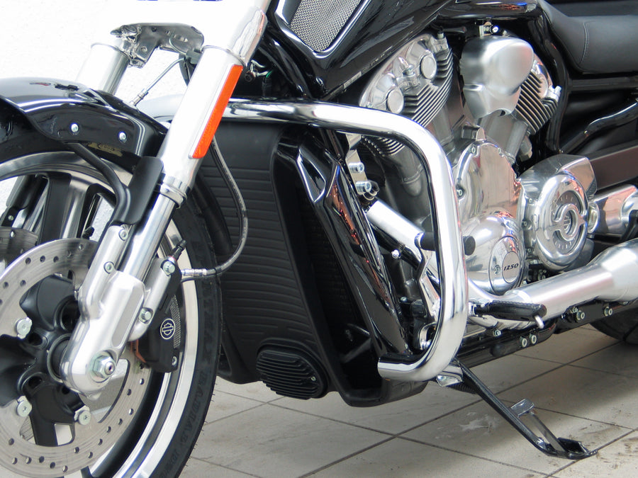 Harley Davidson V-Rod Muscle (VRSCF) 2009-2011 [2009-2011]-Beveiligingsbalk, grote versie gemaakt van 38 mm buis