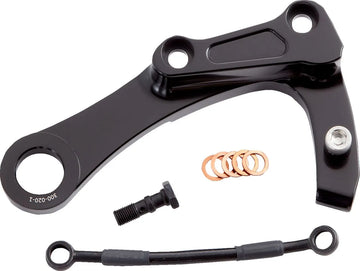 harley davidson flfb [ARLEN NESS] – brake caliper bracket - 0