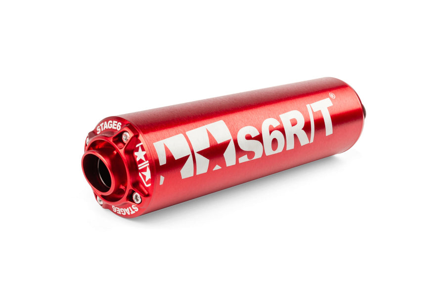 Aprilia SX SM 50 2T D50B0 [2007–] - Auspuff 80-90 Rot