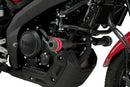 YAMAHA XSR 125 [2025] – Frame Crash Pads Vintage 2.0 – Black-1