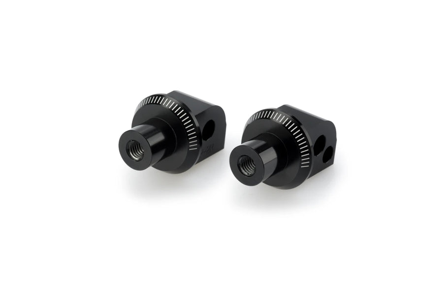 APRILIA CAPONORD 1200 [2016] – Adapter rubberen voetsteun passagier – zwart
