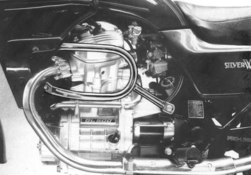 Honda CX 500/650 (ook E+C) + GL 500/650 met aluminium radiateurkap - beschermbeugel
