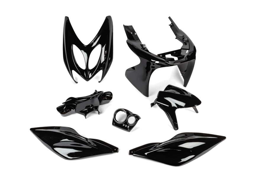 Yamaha Aerox 50 2T LC [2000–] - Verkleidungskit 7 Teile schwarz