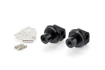 BMW R 1200 GS [2003] – Adapter passenger footrest rubber pad – black - 0