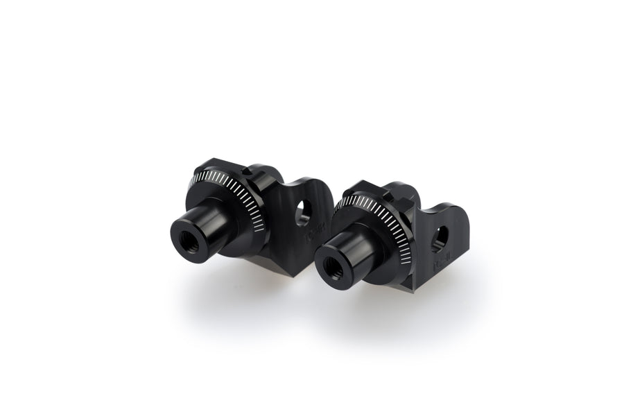 BMW R 1300 GS TROPHY [2025] – Adapter Fußrasten- Gummipad "Rider" – Schwarz