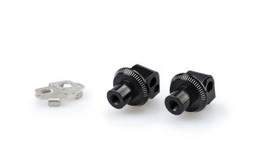 BMW R 1250 GS ADVENTURE [2024] – Adapter Beifahrer Fußrasten- Gummipad – Schwarz - 0