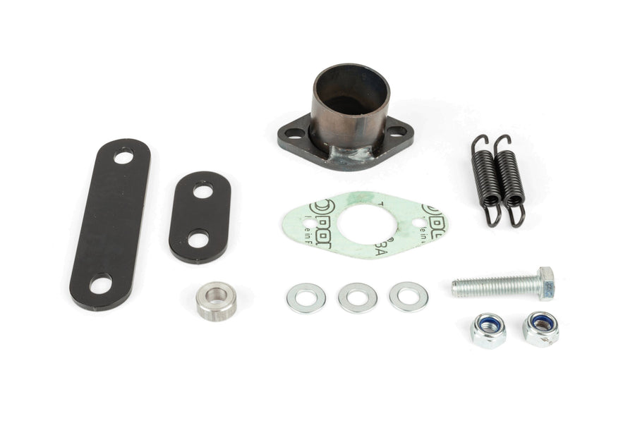 Fantic XE 50 2T - Auspuff S Race 85-100 Low-Mount Schwarz