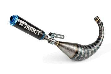 Beta RR Enduro 50 2T - Uitlaat R/T 70 - 80 Zwart / Blauw