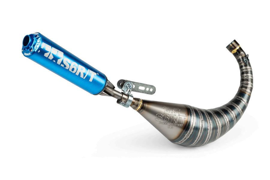 Rieju MRX Enduro 50 2T AM6 - Auspuff R/T 70 - 80 Blau