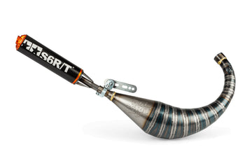Beta RR Enduro 50 2T - Uitlaat R/T 70 - 80 Zwart / Oranje
