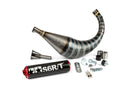 Rieju Spike 2 50 2T AM6 - Auspuff R/T 70 - 80 Schwarz / Rot