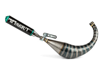 Beta RR Enduro 50 2T - Uitlaat R/T 70 - 80 Zwart / Turquoise