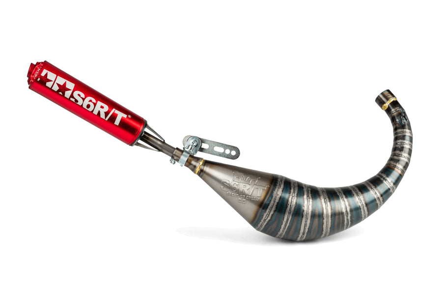 Beta RR Track 50 2T - Auspuff R/T 70 - 80 Rot