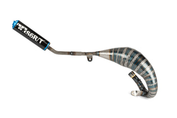 Beta RR Enduro 50 2T - Uitlaat R/T 70 - 80 Zwart / Blauw