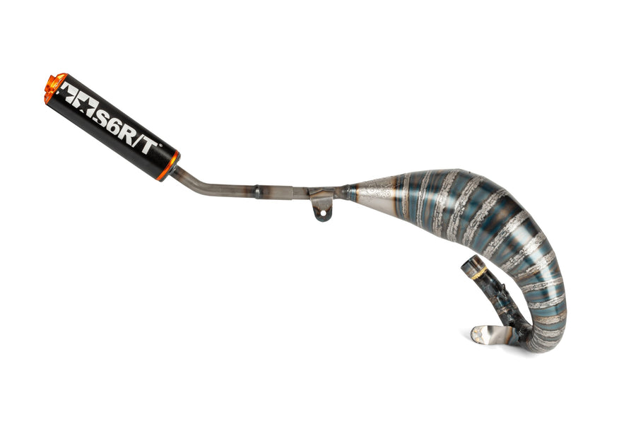 Beta RR Enduro 50 2T - Exhaust R/T 70-80 Black / Orange