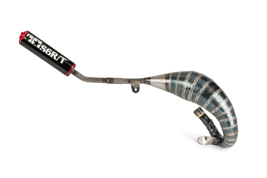 Beta RR Enduro 50 2T - Exhaust R/T 70-80 Black / Red