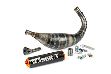 Beta RR SM 50 2T - Exhaust R/T 80-90 Black / Orange