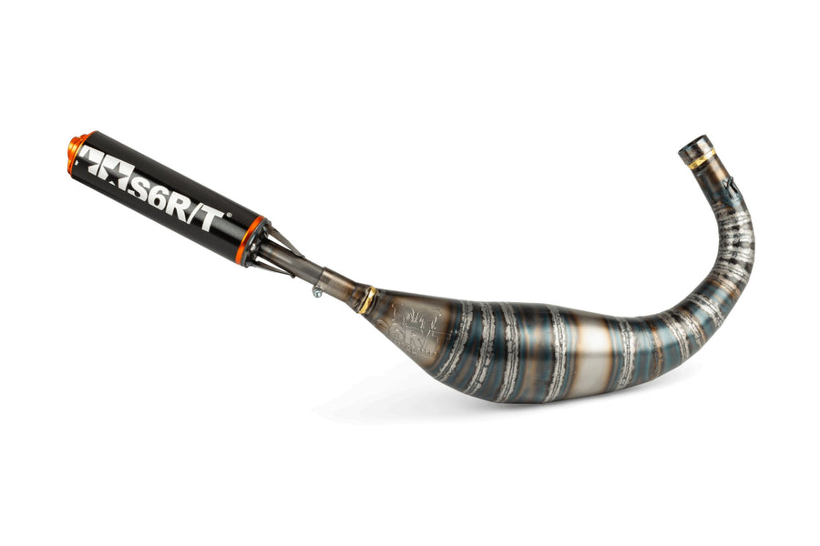 Beta RR Enduro 50 2T - Uitlaat R/T 80-90 Zwart / Oranje