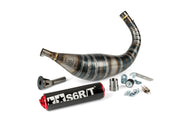 Beta RR-T SM 50 2T - Uitlaat R/T 80-90 Zwart / Rood