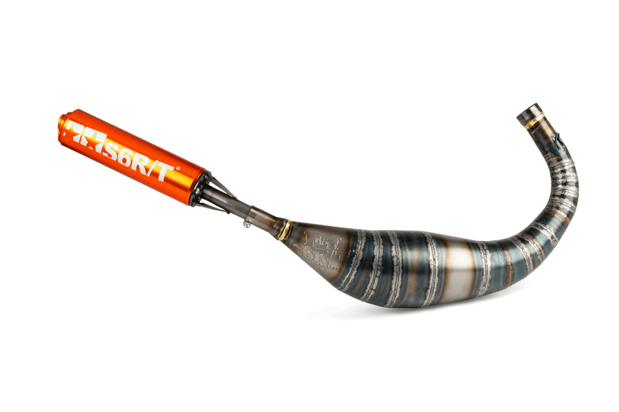 Rieju Spike 2 50 2T AM6 - Auspuff R/T 80–90 Orange