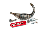 Beta RR Enduro 50 2T - Uitlaat R/T 80-90 Rood
