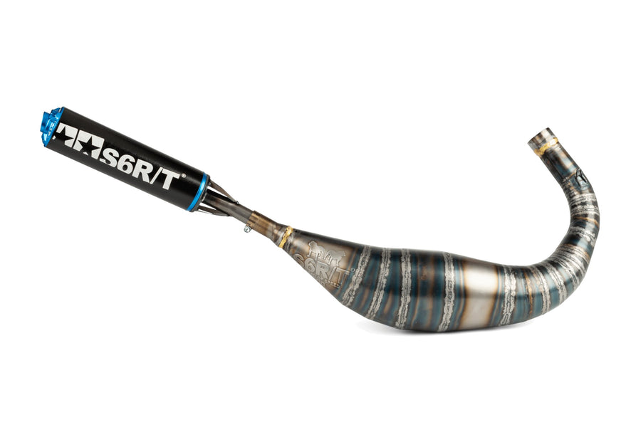 MBK X-Limit SM 50 2T AM6 [2004–] - Auspuff R/T 90-100 Schwarz/Blau
