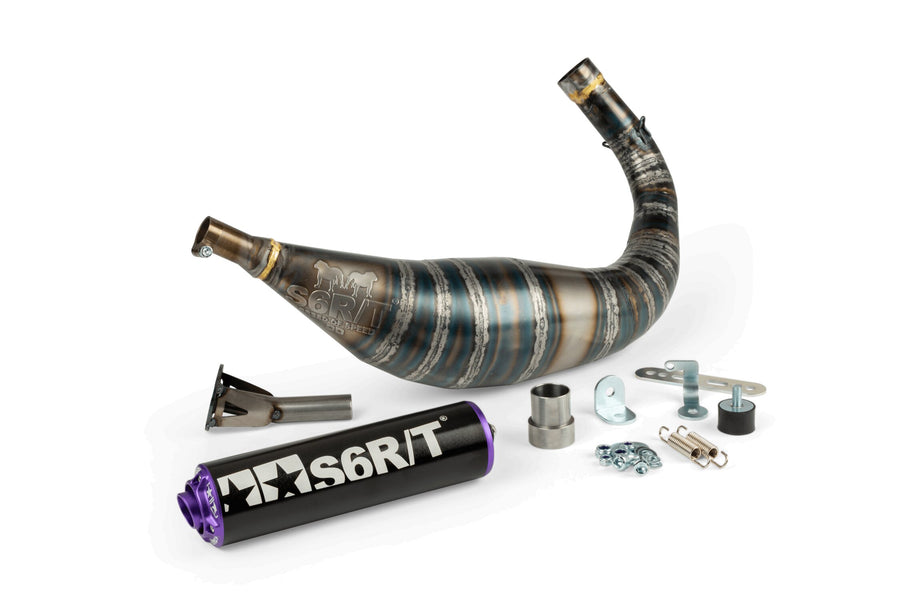 Beta RR Enduro 50 2T - Uitlaat R/T 90-100 Zwart/Paars