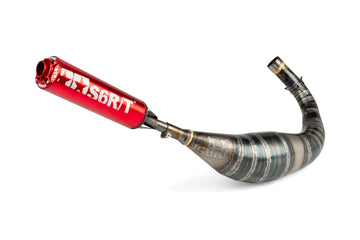 Beta RR Enduro 50 2T - Exhaust R/T 90-100 Red