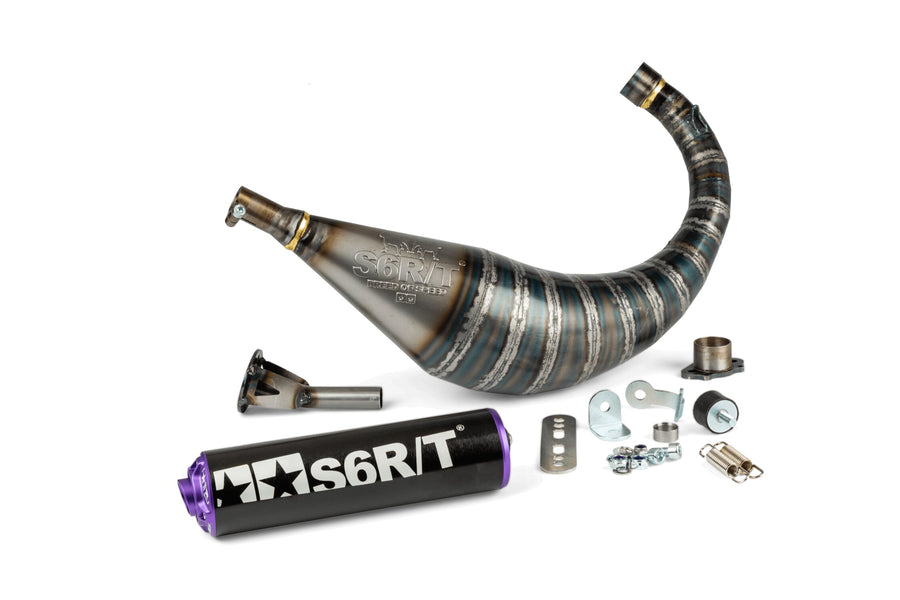 Aprilia SX Factory 50 2T - Exhaust R/T 70-80 Black Purple