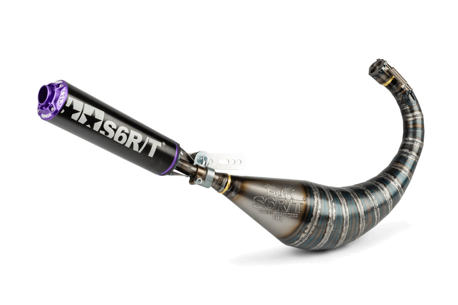 Aprilia RX Factory 50 2T - Exhaust R/T 70-80 Black Purple