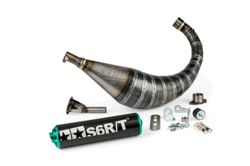 Aprilia RX Enduro 50 2T D50B0 [2007–] - Exhaust R/T 70-80 Black Turquoise