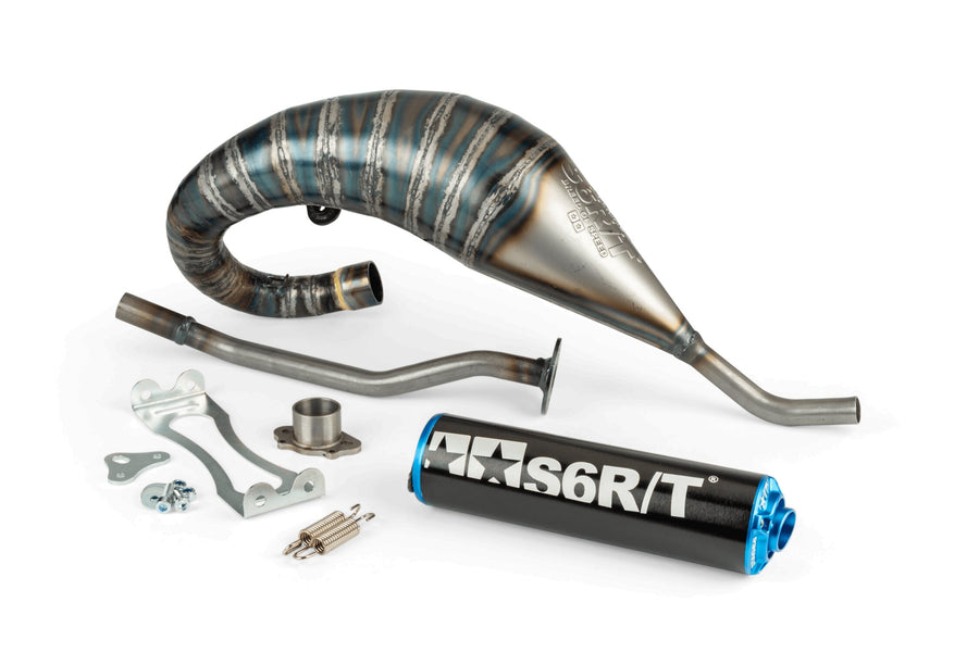 Aprilia RX Factory 50 2T - Exhaust R/T High Black Blue