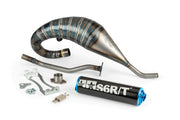 Derbi Senda R X-Treme Enduro '05 - '10 50 2T D50B0 - Auspuff R/T Hoch Schwarzblau