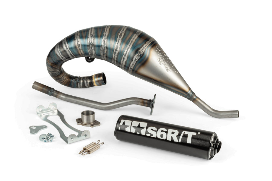 Aprilia RX Factory 50 2T - Exhaust R/T High Black