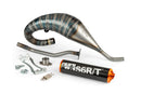 Gilera SMT SM 50 2T D50B0 [2011–2012] - Auspuff R/T Hoch Schwarzorange