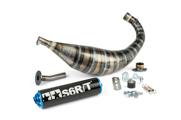 Aprilia SX Factory 50 2T - Uitlaat 80-90 Zwart/Blauw