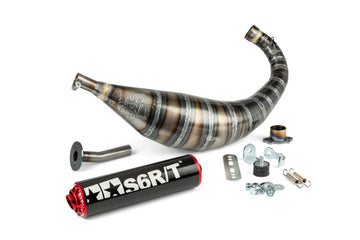 Aprilia RX Enduro 50 2T D50B0 [2007–] - Exhaust 80-90 Black / Red