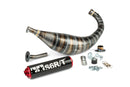 Aprilia SX Factory 50 2T - Auspuff 80-90 Schwarz / Rot