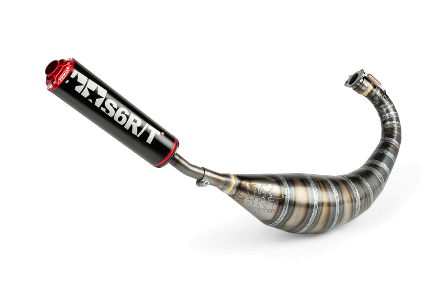 Derbi Senda R X-Race Trail '05 - '10 50 2T D50B0 - Exhaust 80-90 Black / Red