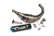 Derbi Senda R X-Treme Enduro '05 - '10 50 2T D50B0 - Auspuff 90-100 Schwarz / Blau