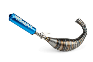 Derbi Senda R DRD Racing Enduro 50 2T D50B0 [2006–] - Auspuff 90-100 Blau