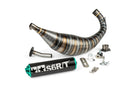 Aprilia RX Factory 50 2T - Exhaust R/T Black Turquoise