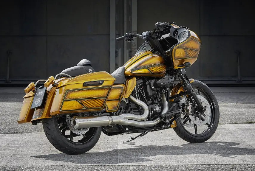harley davidson touring [RICK'S MOTORCYCLES] – Bremsscheibe Floating Wave Design