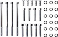 Harley-Davidson FXDBP 1690 Dyna Street Bob Factory Custom [2013, 2015-2016, 2016] - Dress-Up 12-Point External Primary/Transmission Engine Bolts Kit - Image 12