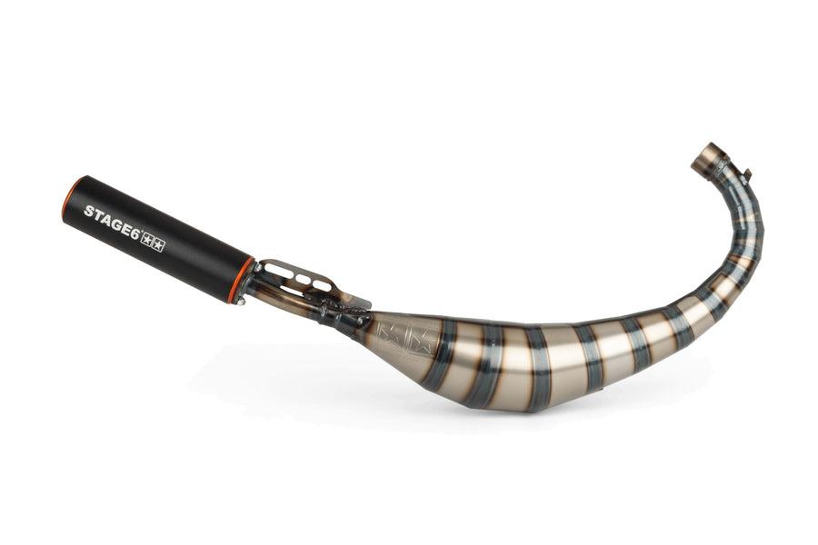 MBK X-Limit SM 50 2T AM6 [2004–] - Auspuff Streetrace 80-90 Orange Schwarz
