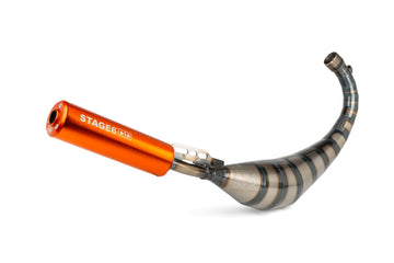 Beta RR Enduro 50 2T - Uitlaat Streetrace 80-90 Oranje