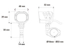 Kawasaki KLE 500 / SE [2026-] - Nova LED Zusatzscheinwerfer