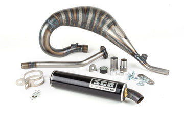 Beta RR SM 50 2T - Exhaust Handmade Cross 50-70 black